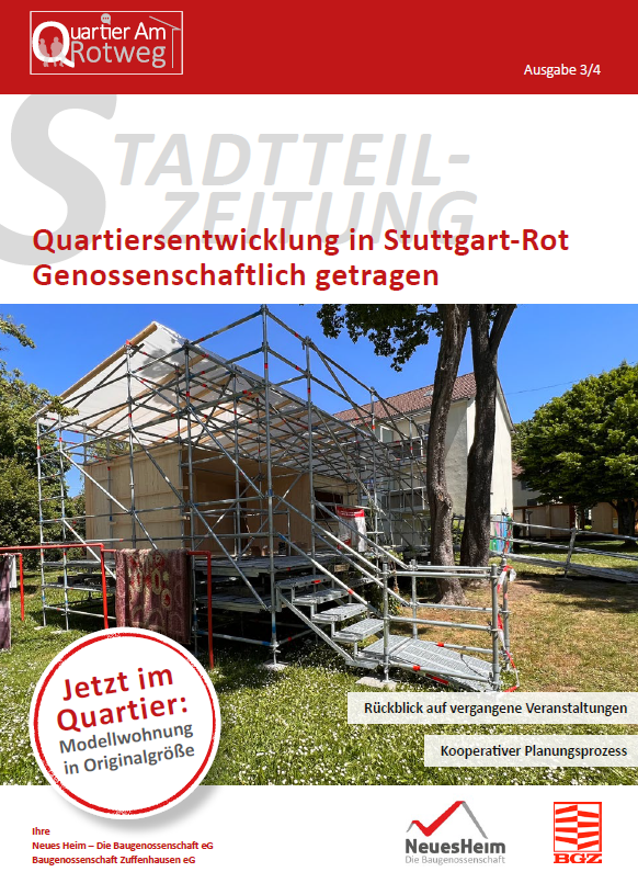 Bild von der Titelseite der Stadtteilzeitung (Ausgabe 3)